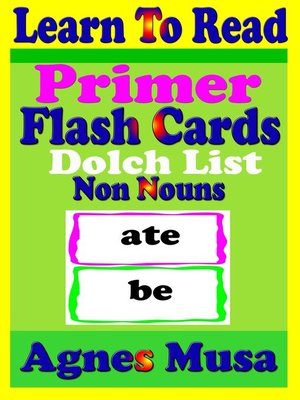 cover image of Primer Flash Cards